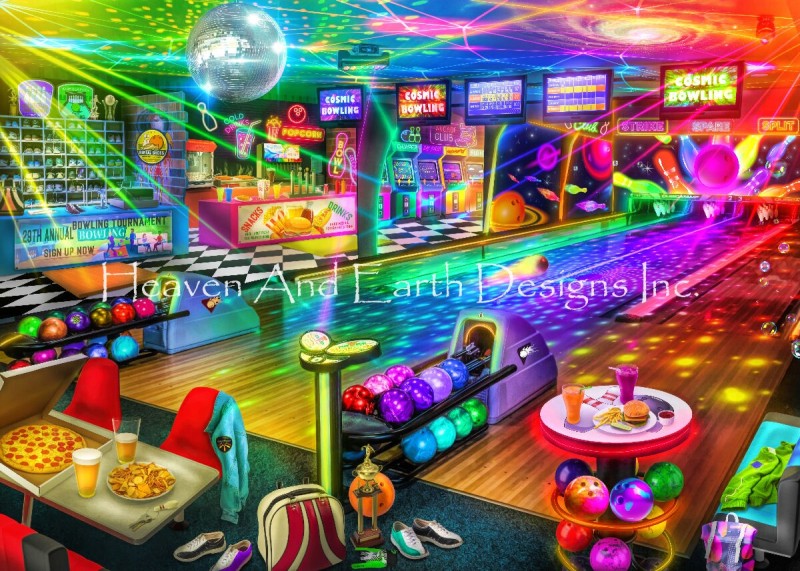 Cosmic Bowling Material Pack - Click Image to Close
